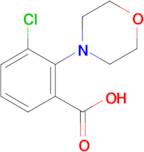 3-chloro-2-(morpholin-4-yl)benzoic acid