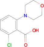 2-chloro-6-(morpholin-4-yl)benzoic acid