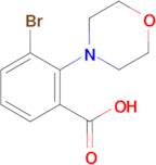 3-bromo-2-(morpholin-4-yl)benzoic acid