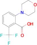 2-(morpholin-4-yl)-6-(trifluoromethyl)benzoic acid