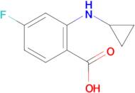 2-(cyclopropylamino)-4-fluorobenzoic acid