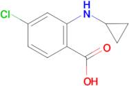 4-chloro-2-(cyclopropylamino)benzoic acid