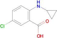 5-chloro-2-(cyclopropylamino)benzoic acid