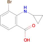 3-bromo-2-(cyclopropylamino)benzoic acid