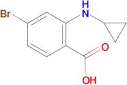 4-bromo-2-(cyclopropylamino)benzoic acid