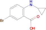 5-bromo-2-(cyclopropylamino)benzoic acid