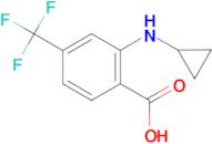2-(cyclopropylamino)-4-(trifluoromethyl)benzoic acid
