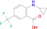 2-(cyclopropylamino)-5-(trifluoromethyl)benzoic acid