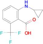 2-(cyclopropylamino)-6-(trifluoromethyl)benzoic acid