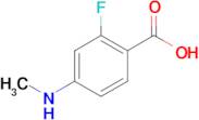 2-fluoro-4-(methylamino)benzoic acid