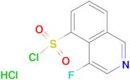 4-Fluoroisoquinoline-5-sulfonyl chloride hydrochloride