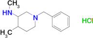 1-benzyl-N,4-dimethylpiperidin-3-amine dihydrochloride