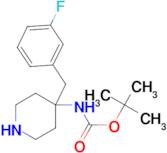 tert-Butyl N-{4-[(3-fluorophenyl)methyl]piperidin-4-yl}carbamate