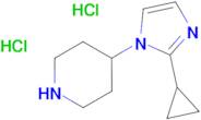 4-(2-Cyclopropyl-1H-imidazol-1-yl)piperidine dihydrochloride