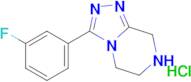 3-(3-Fluorophenyl)-5H,6H,7H,8H-[1,2,4]triazolo[4,3-a]pyrazine hydrochloride