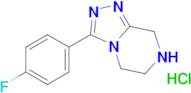 3-(4-Fluorophenyl)-5H,6H,7H,8H-[1,2,4]triazolo[4,3-a]pyrazine hydrochloride