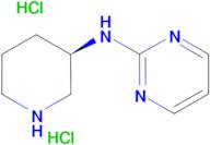 N-[(3R)-Piperidin-3-yl]pyrimidin-2-amine dihydrochloride