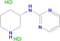 N-[(3S)-Piperidin-3-yl]pyrimidin-2-amine dihydrochloride