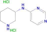 N-[(3S)-Piperidin-3-yl]pyrimidin-4-amine dihydrochloride