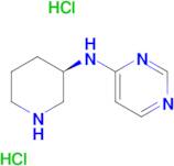 N-[(3R)-Piperidin-3-yl]pyrimidin-4-amine dihydrochloride