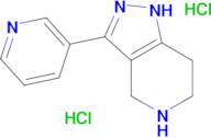 3-{1H,4H,5H,6H,7H-Pyrazolo[4,3-c]pyridin-3-yl}pyridine dihydrochloride