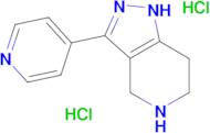 4-{1H,4H,5H,6H,7H-Pyrazolo[4,3-c]pyridin-3-yl}pyridine dihydrochloride