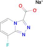 Sodium 8-fluoro-[1,2,4]triazolo[4,3-a]pyridine-3-carboxylate