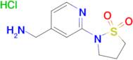 2-[4-(Aminomethyl)pyridin-2-yl]-1lambda6,2-thiazolidine-1,1-dione hydrochloride