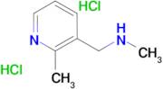 Methyl[(2-methylpyridin-3-yl)methyl]amine dihydrochloride