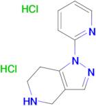 2-{1H,4H,5H,6H,7H-Pyrazolo[4,3-c]pyridin-1-yl}pyridine dihydrochloride