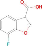 7-Fluoro-2,3-dihydro-3-benzofurancarboxylic acid