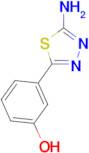 5-(3-Hydroxyphenyl)-1,3,4-thiadiazole-2-amine