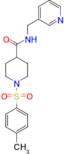 N-(Pyridin-3-ylmethyl)-1-tosylpiperidine-4-carboxamide