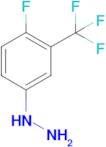 (4-fluoro-3-(trifluoromethyl)phenyl)hydrazine