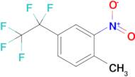 1-Methyl-2-nitro-4-(perfluoroethyl)benzene