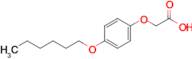 [p-(hexyloxy)phenoxy]-Acetic acid(8CI)