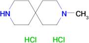 3-Methyl-3,9-diazaspiro[5.5]undecane dihydrochloride