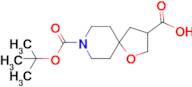 8-[(tert-Butoxy)carbonyl]-1-oxa-8-azaspiro[4.5]decane-3-carboxylic acid