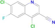 4,7-Dichloro-6-fluoroquinoline-3-carbonitrile