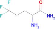 (2R)-2-amino-5,5,5-trifluoro-Pentanamide