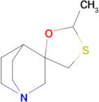 2'-Methyl-4-azaspiro[bicyclo[2.2.2]octane-2,5'-[1,3]oxathiolane]