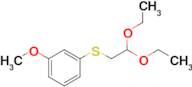 (2,2-Diethoxyethyl)(3-methoxyphenyl)sulfane