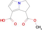 7-(methoxycarbonyl)-6,7-dihydro-5H-pyrrolizine-1-carboxylic acid