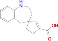 1,2,3,5-tetrahydro-Spiro[4H-1-benzazepine-4,1'-[2]cyclopentene]-3'-carboxylic acid