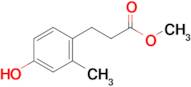 Methyl 3-(4-Hydroxy-2-methylphenyl)propanoate