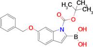 (6-(Benzyloxy)-1-(tert-butoxycarbonyl)-1H-indol-2-yl)boronic acid