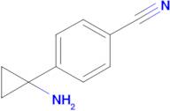 4-(1-Aminocyclopropyl)benzonitrile