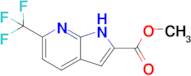 1H-Pyrrolo[2,3-b]pyridine-2-carboxylic acid, 6-(trifluoromethyl)-, methyl ester