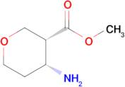 Methyl (3R,4R)-4-aminooxane-3-carboxylate