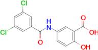 5-(3,5-dichlorobenzamido)-2-hydroxybenzoic acid